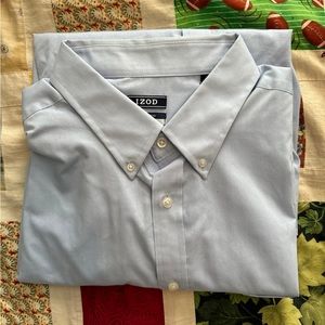izod long sleeve button down shirt